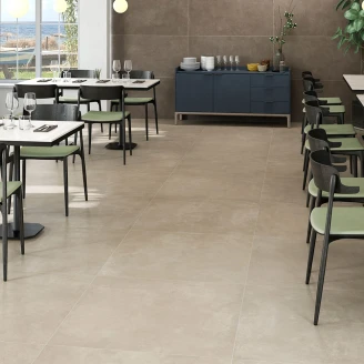 Gulvflis <strong>La Vernelle</strong>  Beige Matt 90x90 cm